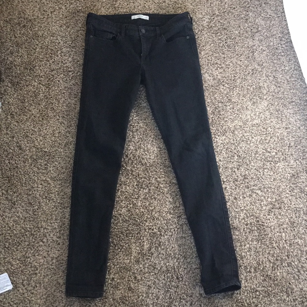 Black Abercrombie and Fitch Skinny Jeans